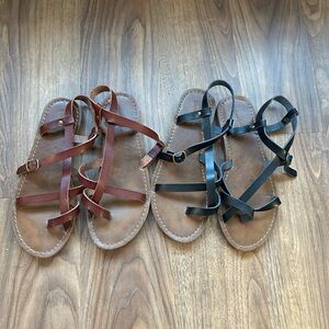 Two Pairs Universal Thread Sandals